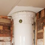 Kakelugn arbetsrummet