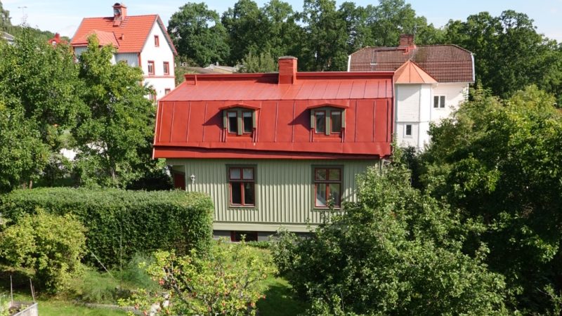 Lilla huset fått ny färg